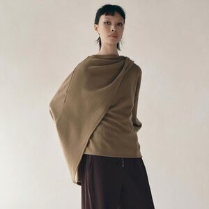 Zara SCARF Overlay Sweater